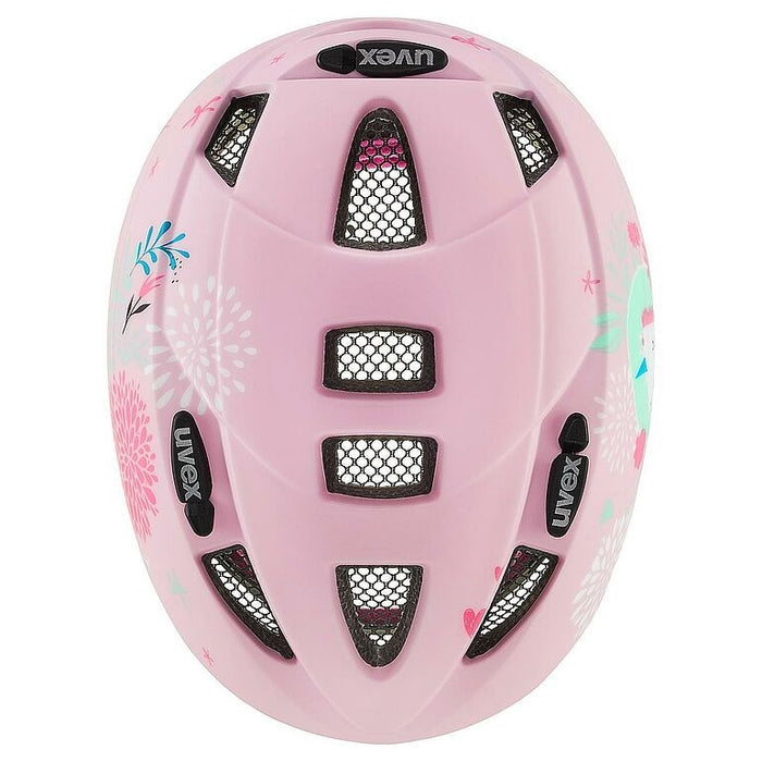 UVEX Kid 2 CC kids bike helmet 46–52 cm, pink unicorn matt