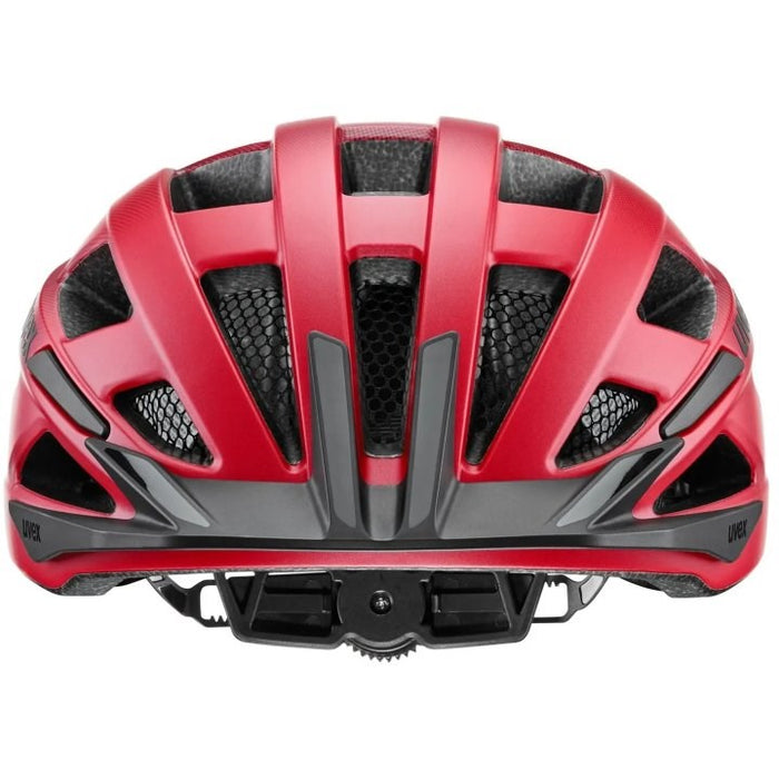 Bicycle helmet UVEX I-vo 2 56–60 cm, red/black matt