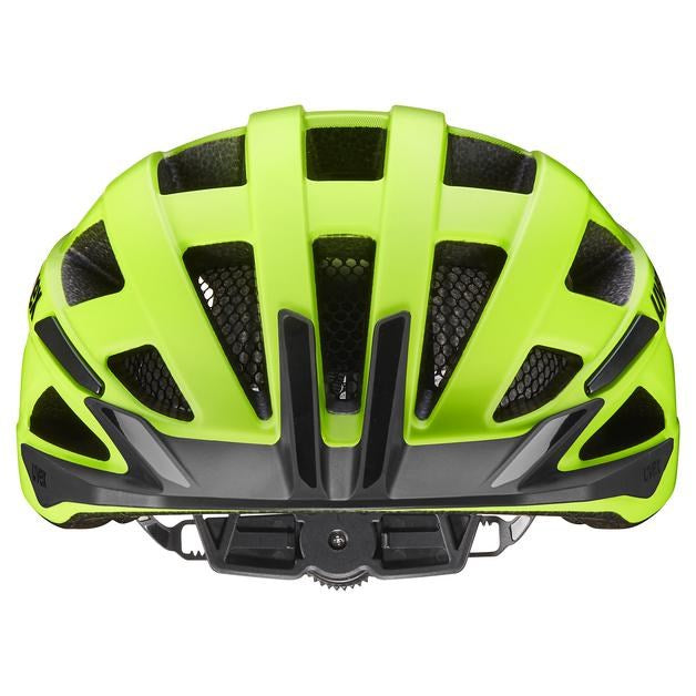 Bicycle helmet UVEX I-vo 2 56–60 cm, neon yellow/black matt