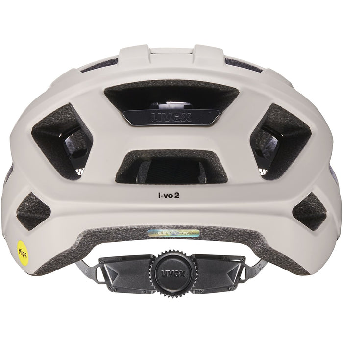 Bicycle helmet UVEX I-vo 2 MIPS 56–60 cm, warm grey/black matt
