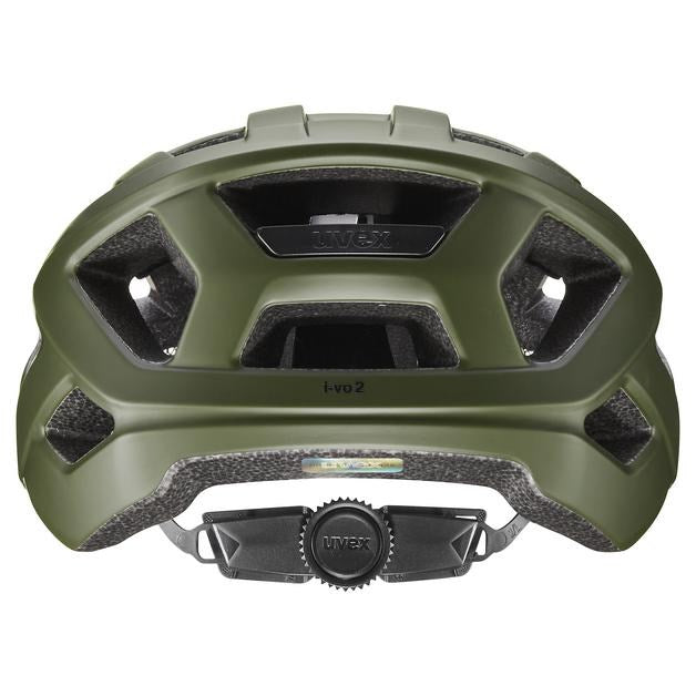 UVEX I-vo 2 Cycling Helmet 56–60 cm, dark olive matt