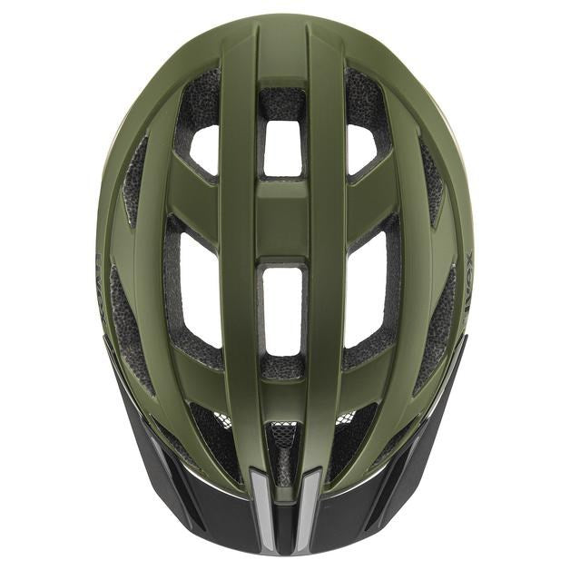 UVEX I-vo 2 Cycling Helmet 56–60 cm, dark olive matt