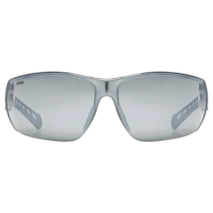 UVEX Equate cycling glasses White Matt/Mir.Silver