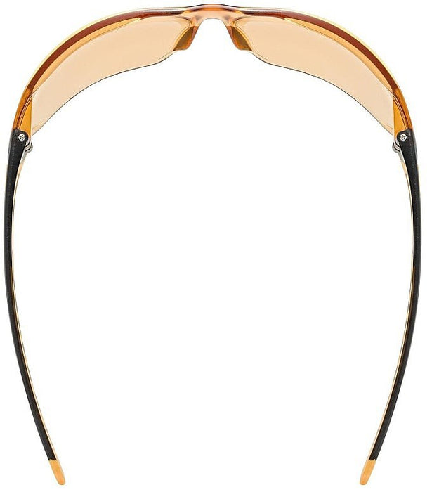 UVEX Equate cycling glasses Smoke/Orange