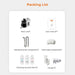 UWANT B200 12000Pa 1900W washing vacuum cleaner with Deep Cleaning steam cleaning function - gray - Household