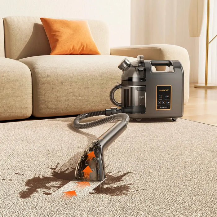 UWANT B200 12000Pa 1900W washing vacuum cleaner with Deep Cleaning steam cleaning function - gray - Household
