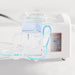 UWANT B200 12000Pa 1900W washing vacuum cleaner with Deep Cleaning steam cleaning function - white - Household
