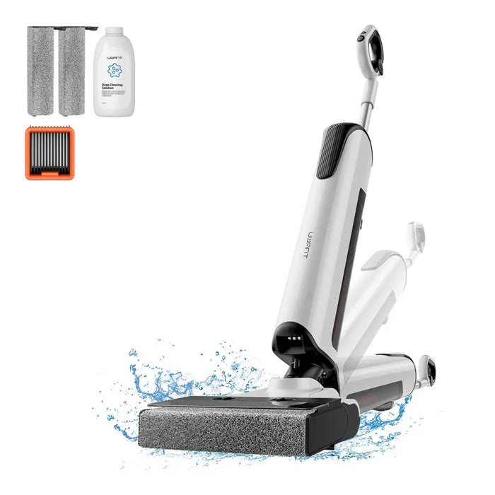UWANT D700 Upright Vacuum Cleaner with Mopping Function and Charging Station - White - Household appliances<<<HurtelXML
