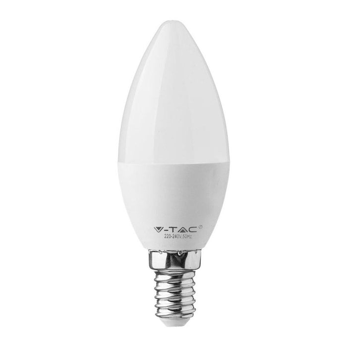 LED BULB E14 7W 6400K 600LM CANDLE V-TAC