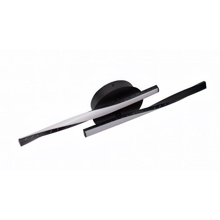 LED CEILING LAMP 12W 3000K 1280LM BLACK V-TAC