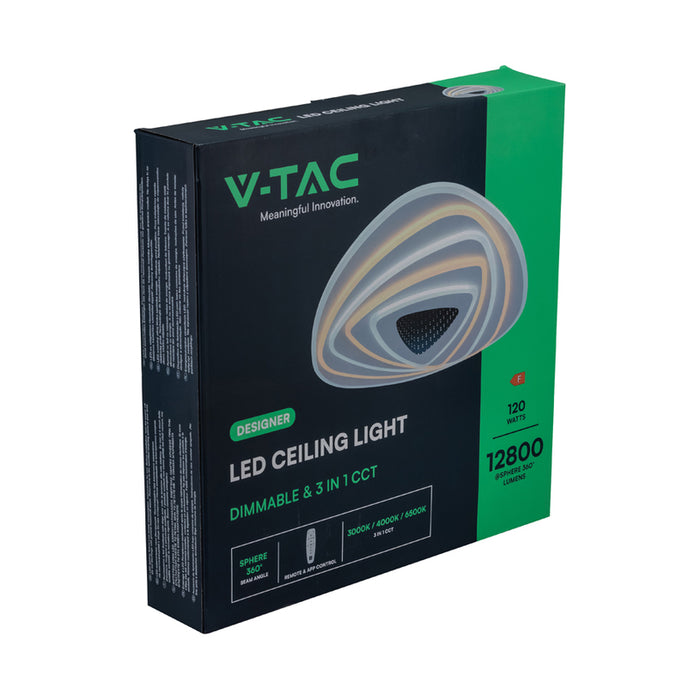 LED CEILING LAMP 120W 3000-6500K Ф50 DIMMABLE V-TAC