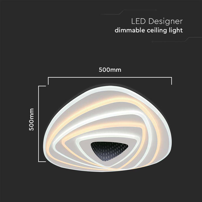 LED CEILING LAMP 120W 3000-6500K Ф50 DIMMABLE V-TAC
