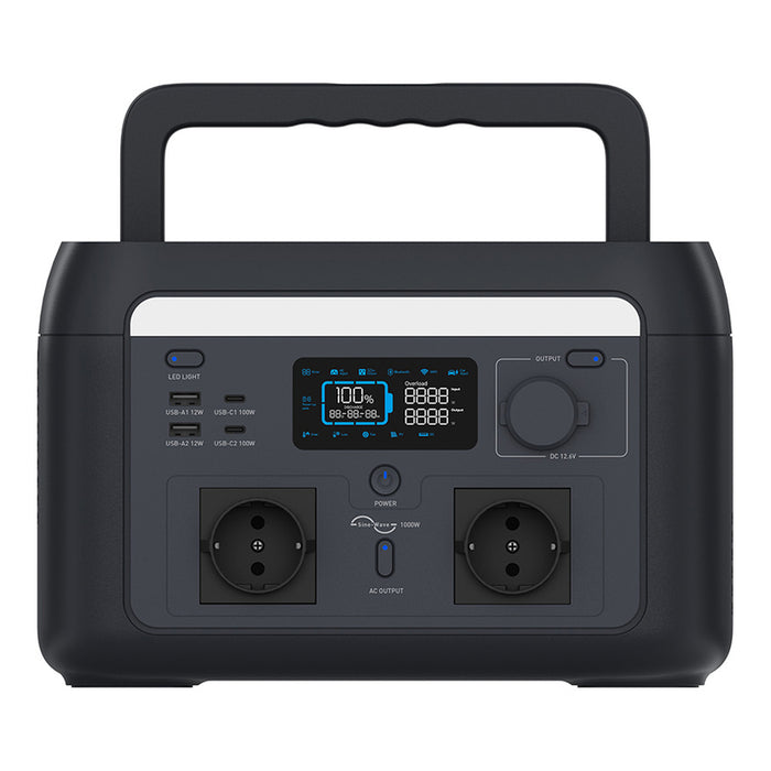 BATTERY SOLAR STATION 614WH V-TAC