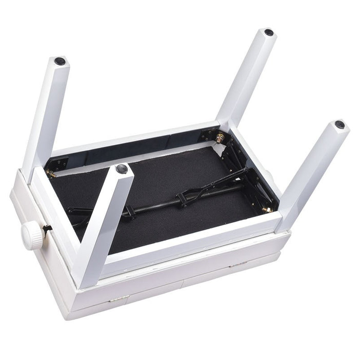 V-TONE ŁAWA 2 WH - Ława do pianina ze schowkiem BIAŁA