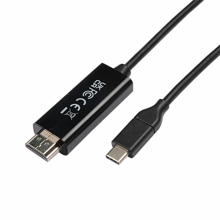 USB-C to HDMI Adapter V7 V7UCHDMI-1M Black 1 m