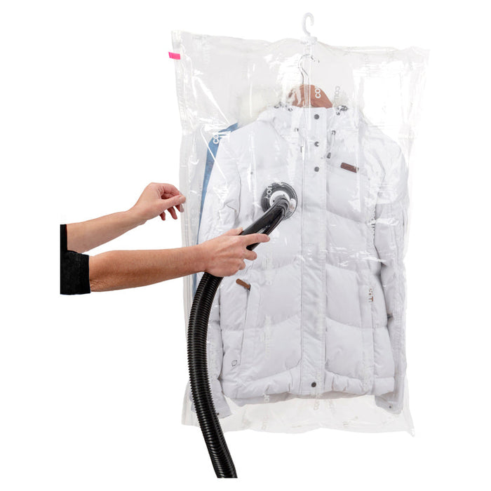 VACUUM BAG WITH HANGER COMPACTOR ESPACE+ - Продукти за съхранение и организация на дрехи<<<Домашни