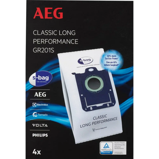 Vacuum cleaner bag AEG GR201S - Аксесоари за прахосмукачки<<<Аксесоари<<<TechMart&&&Почистване Прахосмукачки И