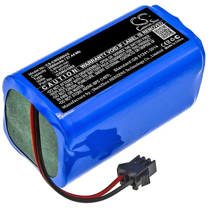 Vacuum cleaner battery CECOTEC CONGA 1090 CONGA 950 LiIon 14.4V 2600mAh CAMERON SINO - Батерии за