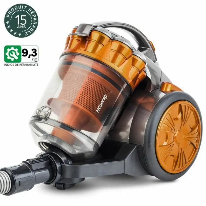 vacuum cleaner Hkoenig STC60 Orange 700 W - Почистване Прахосмукачки И Гладене<<<Дом Градина<<<BigBuy&&&Прахосмукачки и