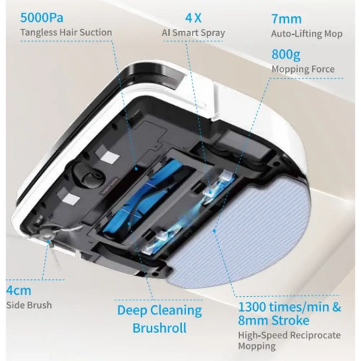 Vacuum cleaner Hobot Legee D8 - Прахосмукачки роботи<<<Прахосмукачки<<<Малки електроуреди<<<TechMart