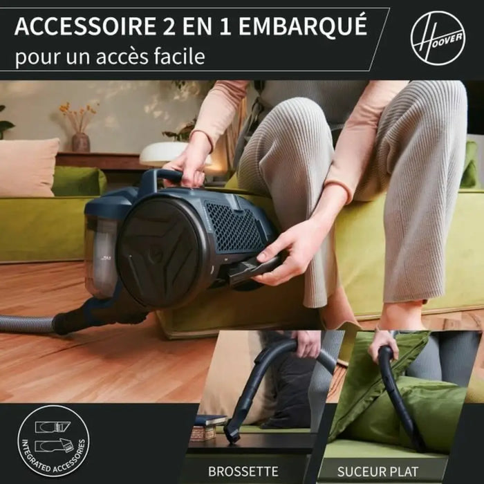 vacuum cleaner Hoover HP110HM Blue 700 W - Почистване Прахосмукачки И Гладене<<<Дом Градина<<<BigBuy&&&Прахосмукачки и