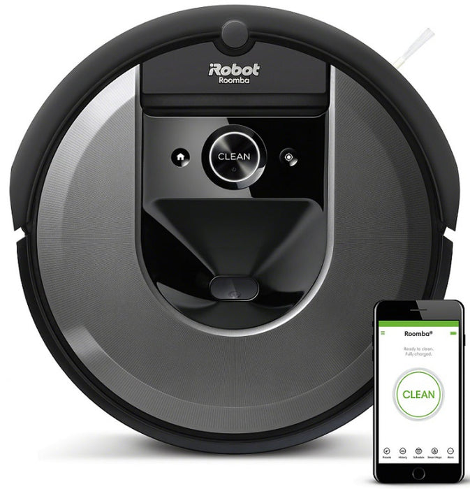 Vacuum cleaner iRobot Roomba i7 Charcoal (7158) - Прахосмукачки роботи<<<Прахосмукачки<<<Малки