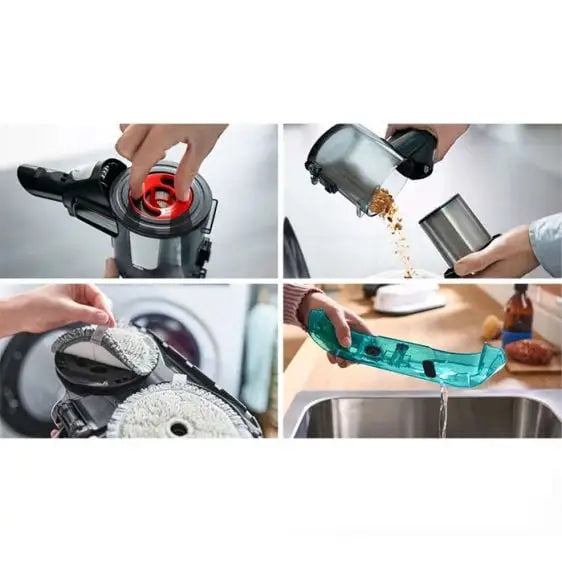 Vacuum cleaner with battery BOSCH Unlimited 7 ProHygienic Aqua BCS712HYG5 - Вертикални