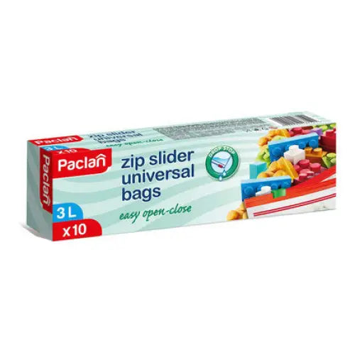 VACUUM ENVELOPES WITH ZIPPER CLOSURE 3L 10PCS PACLAN - Опаковане<<<Домашни потреби<<<Кухня<<<Praktiker