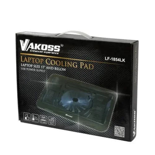 Vakoss LF-1854LK notebook cooling pad 43.2 cm (17’’) Black - Stands for notebooksCHL-POD<<<CoolingCHL<<<ActionPL