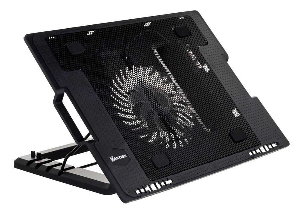 Vakoss LF-1860AL laptop cooling pad 43.2 cm (17") Black