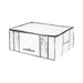 ВАКУУМНА КУТИЯ ЗА СЪХРАНЕНИЕ 210L 50Х65Х27 СМ COMPACTOR LIFE - Продукти за съхранение и организация на дрехи<<<Домашни