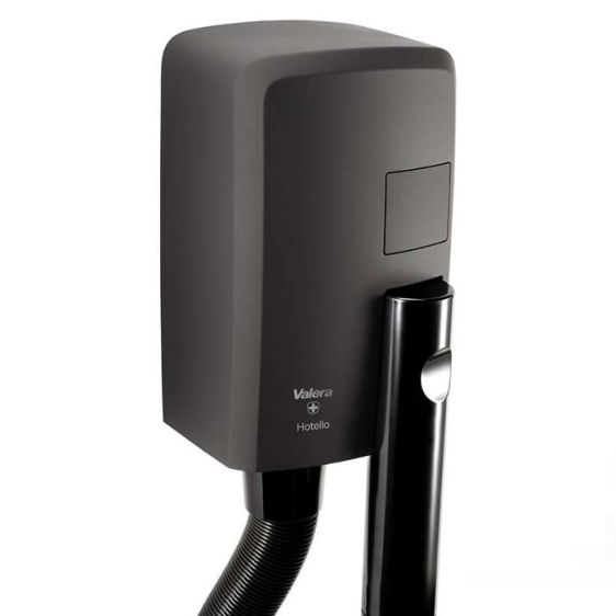 Wall-mounted hair dryer VALERA Hotello Super AC 832.02/T matt-black