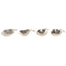 Valet Tray Home ESPRIT Silver Aluminium Shabby Chic 16 x 10 x 4 cm - Декорация и Осветление<<<Дом