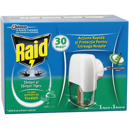 VAPORIZER WITH EUCALYPTUS 21ML RAID - Защита от насекоми<<<Защита от вредители<<<Градина<<<Praktiker&&&Защита от