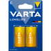 Varta LONGLIFE C BLI 2 batteries - Батерии<<<Аксесоари за телевизори<<<Аксесоари<<<TechMart