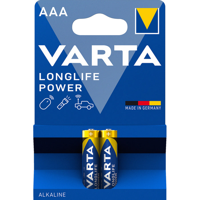 VARTA LONGLIFE POWER AAA BATTERIES