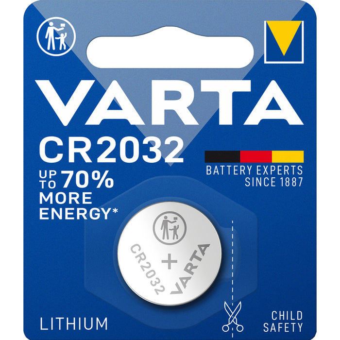 BATTERIES VARTA LITHIUM CR2032