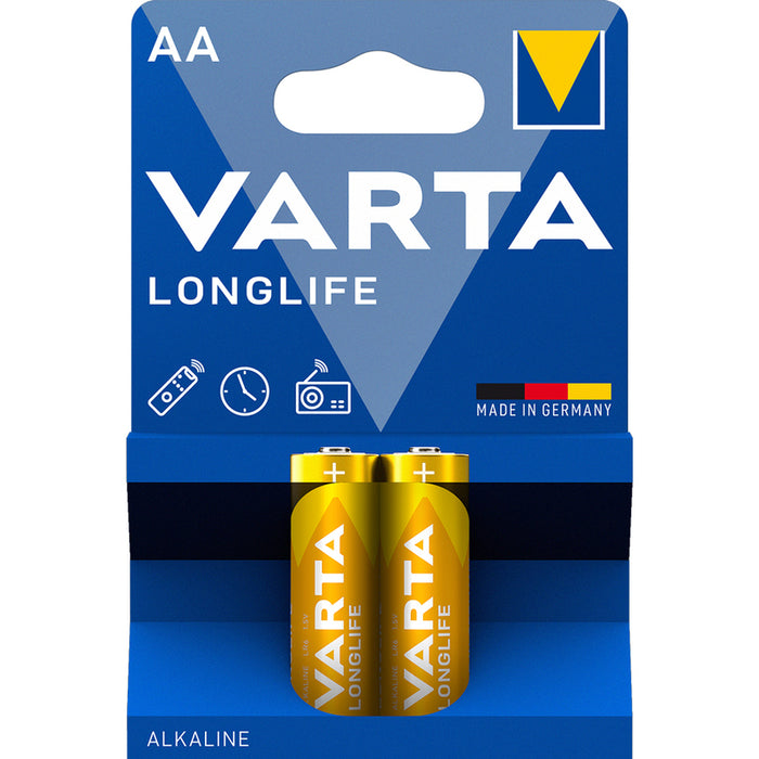 BATTERIES VARTA LONGLIFE EXTRA AA X2