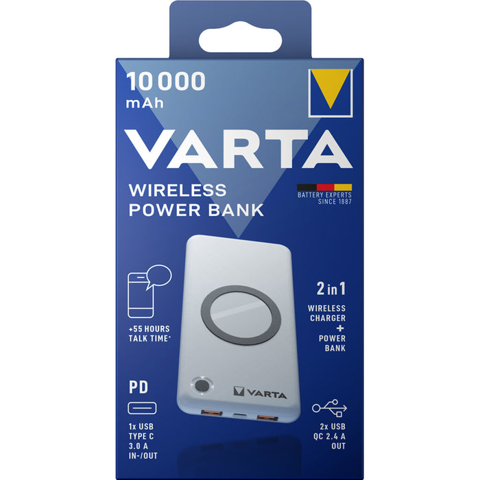 External battery Varta Wireless Powerbank 10000mAh 57913