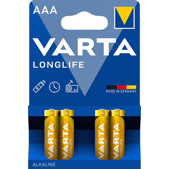 VARTA LONGLIFE AAA BATTERIES