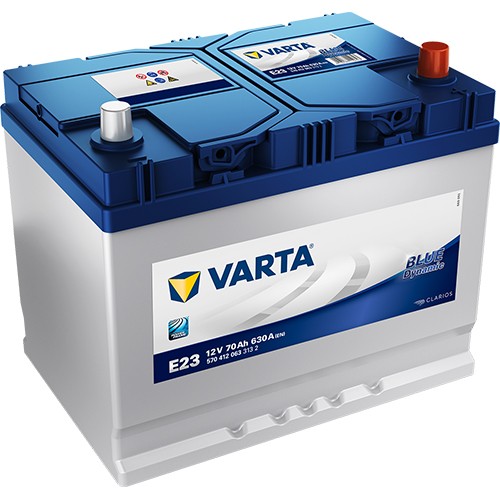 VARTA DYNAMIC SLI 70AH 630A R+ JIS