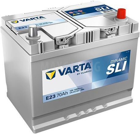 VARTA DYNAMIC SLI 70AH 630A R+ JIS