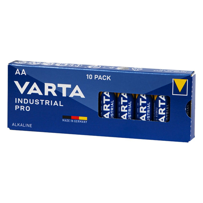 Alkaline batteries industrial LR6 AA 1.5V 10PK INDUSTRIAL PRO4006 VARTA