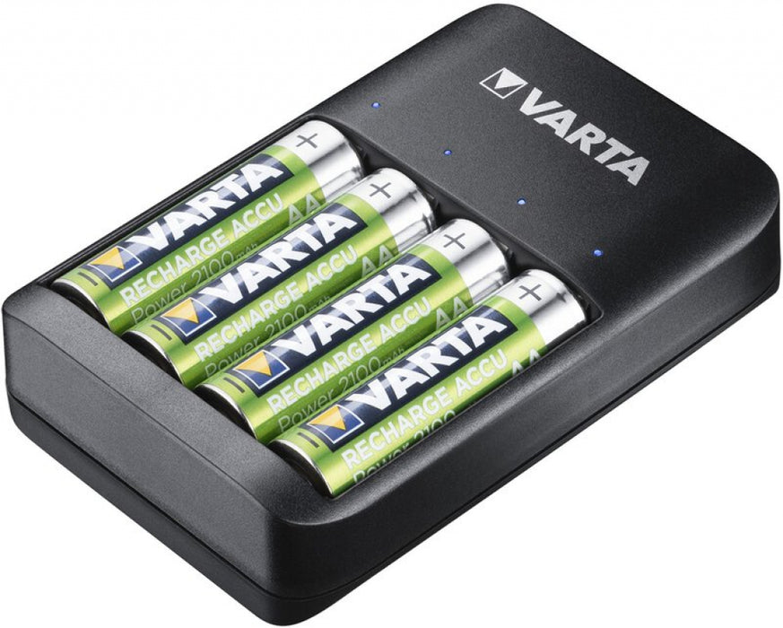 Battery charger Varta VALUE USB QUATTRO CHARGER BLI 1 + 4x 56703 AA