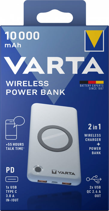 External battery Varta Wireless Powerbank 10000mAh 57913