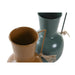 Vase DKD Home Decor 14.5 x 13 x 24 cm Metal Orange Green Mustard (2 Units) - Декорация и Осветление<<<Дом