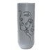 Vase DKD Home Decor Abstract White Resin Modern (35 x 35 x 90 cm) - Декорация и Осветление<<<Дом