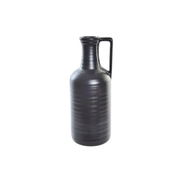 Vase DKD Home Decor Black Porcelain Modern 13 x 13 x 32 cm - Декорация и Осветление<<<Дом Градина<<<BigBuy&&&Украса за