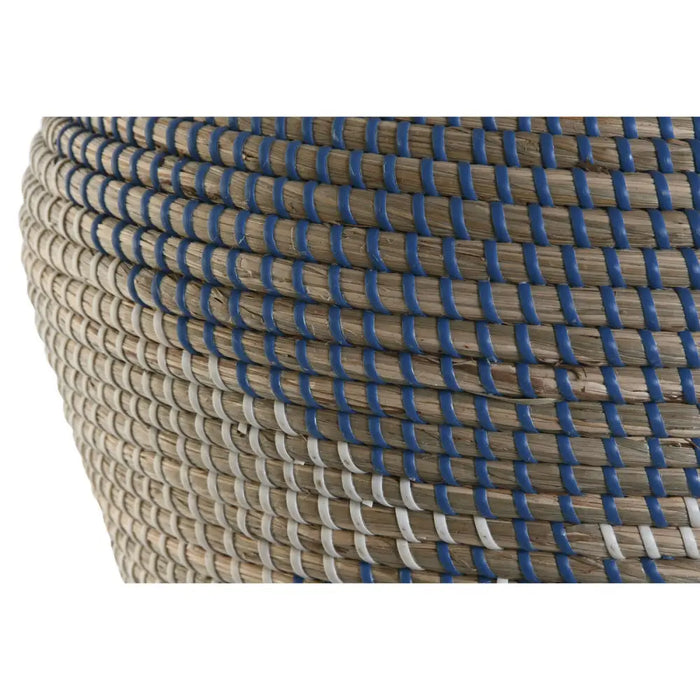 Vase DKD Home Decor Blue Natural Mediterranean 35 x 35 x 50 cm - Декорация и Осветление<<<Дом Градина<<<BigBuy&&&Украса