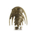 Vase DKD Home Decor Crystal Beige Golden Aluminium (28 x 11 x 45 cm) - Декорация и Осветление<<<Дом